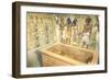 Mummy Case, Friezes, Egypt-null-Framed Art Print