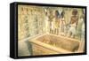 Mummy Case, Friezes, Egypt-null-Framed Stretched Canvas