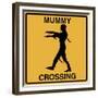 Mummy Crossing-Tina Lavoie-Framed Giclee Print