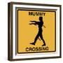 Mummy Crossing-Tina Lavoie-Framed Giclee Print