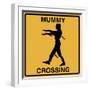 Mummy Crossing-Tina Lavoie-Framed Giclee Print