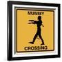 Mummy Crossing-Tina Lavoie-Framed Giclee Print