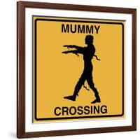 Mummy Crossing-Tina Lavoie-Framed Giclee Print