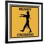 Mummy Crossing-Tina Lavoie-Framed Giclee Print