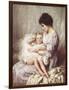 Mummy's Little Darling-Thomas Benjamin Kennington-Framed Giclee Print