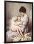 Mummy's Little Darling-Thomas Benjamin Kennington-Framed Giclee Print