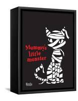 Mummy's Little Monster-Emily the Strange-Framed Stretched Canvas