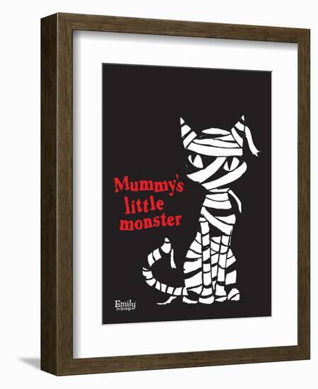 Mummy's Little Monster-Emily the Strange-Framed Photographic Print