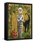 Mummy, Spider & Jack o Lantern-sylvia pimental-Framed Stretched Canvas