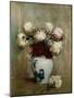 Mums in an Oriental Vase-Emil Carlsen-Mounted Giclee Print