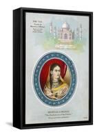 Mumtaz-I-Mahal Favourite Wife of Emperor Shah Jahan-null-Framed Stretched Canvas