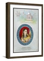 Mumtaz-I-Mahal Favourite Wife of Emperor Shah Jahan-null-Framed Art Print