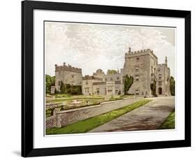 Muncaster Castle, Lord Muncaster, Cumberland, C1880-Benjamin Fawcett-Framed Giclee Print