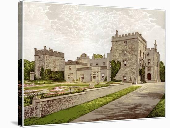 Muncaster Castle, Lord Muncaster, Cumberland, C1880-Benjamin Fawcett-Stretched Canvas