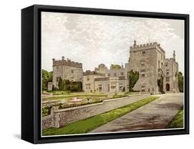 Muncaster Castle, Lord Muncaster, Cumberland, C1880-Benjamin Fawcett-Framed Stretched Canvas