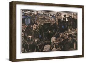 Munchen Oktoberfest-Adolf Munzer-Framed Art Print