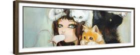 Munchie Surprise-Camilla D'Errico-Framed Premium Giclee Print