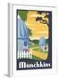 Munchkin Travel-Steve Thomas-Framed Giclee Print