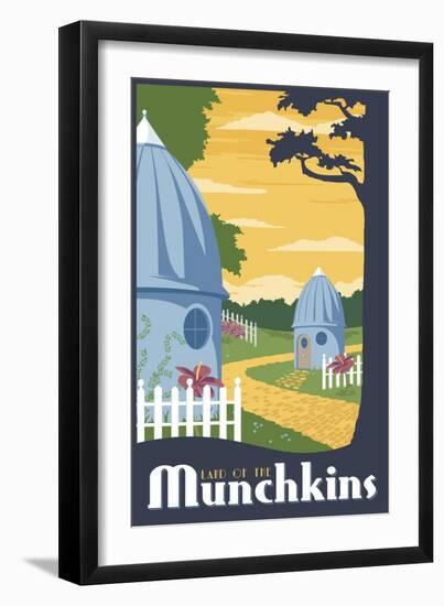 Munchkin Travel-Steve Thomas-Framed Giclee Print