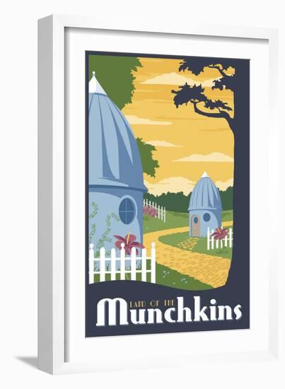 Munchkin Travel-Steve Thomas-Framed Giclee Print