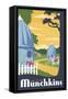 Munchkin Travel-Steve Thomas-Framed Stretched Canvas