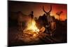 Mundari Fire-Svetlin Yosifov-Mounted Giclee Print