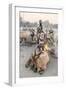 Mundari Herder at Dawn-Trevor Cole-Framed Photographic Print