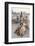 Mundari Herder at Dawn-Trevor Cole-Framed Photographic Print