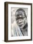 Mundari Portrait-Trevor Cole-Framed Photographic Print