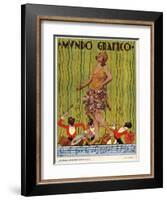 Mundo Grafico, Magazine Cover, Spain, 1927-null-Framed Giclee Print