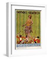 Mundo Grafico, Magazine Cover, Spain, 1927-null-Framed Giclee Print