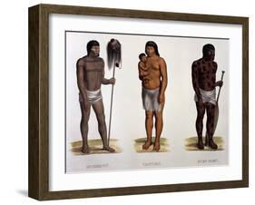 Mundrucu, Uainuma and Puru Natives, Brazil-null-Framed Giclee Print