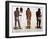 Mundrucu, Uainuma and Puru Natives, Brazil-null-Framed Giclee Print