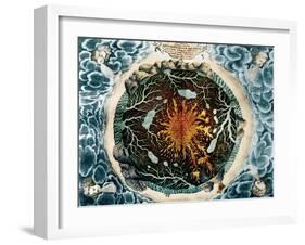 Mundus Subterraneus, 1664-Science Source-Framed Giclee Print