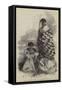 Munga-Kahu, Chief of Roto-Aire Lake, with Ko-Mari His Wife-George French Angas-Framed Stretched Canvas