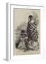 Munga-Kahu, Chief of Roto-Aire Lake, with Ko-Mari His Wife-George French Angas-Framed Giclee Print