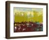 Munich Abstract Skyline II-Emma Moore-Framed Art Print