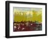 Munich Abstract Skyline II-Emma Moore-Framed Art Print