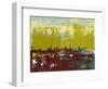 Munich Abstract Skyline II-Emma Moore-Framed Art Print