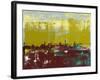 Munich Abstract Skyline II-Emma Moore-Framed Art Print