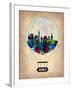 Munich Air Balloon-NaxArt-Framed Art Print