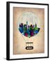 Munich Air Balloon-NaxArt-Framed Art Print