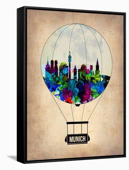 Munich Air Balloon-NaxArt-Framed Stretched Canvas