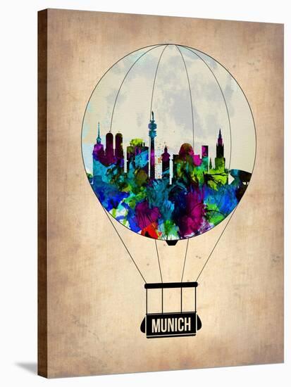 Munich Air Balloon-NaxArt-Stretched Canvas