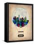 Munich Air Balloon-NaxArt-Framed Stretched Canvas