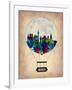 Munich Air Balloon-NaxArt-Framed Art Print