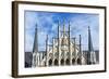 Munich, Bavaria, Germany, Detail of the Town Hall at Marienplatz (Mary's Square-Bernd Wittelsbach-Framed Photographic Print