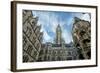 Munich, Bavaria, Germany, Inner Courtyard of the New Town Hall at Marienplatz (Mary's Square-Bernd Wittelsbach-Framed Photographic Print