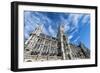 Munich, Bavaria, Germany, New Town Hall at Marienplatz (Mary's Square-Bernd Wittelsbach-Framed Photographic Print