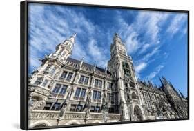 Munich, Bavaria, Germany, New Town Hall at Marienplatz (Mary's Square-Bernd Wittelsbach-Framed Photographic Print